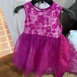 Marmaletta - Girls Dress size 6x - dark pink - sleeveless- non-smoking home